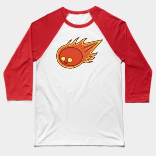 Happy Comet 1 - Red Comet Baseball T-Shirt